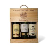Grands Vins médaillés Bordeaux – Vin de France – 3 x 750 ml
